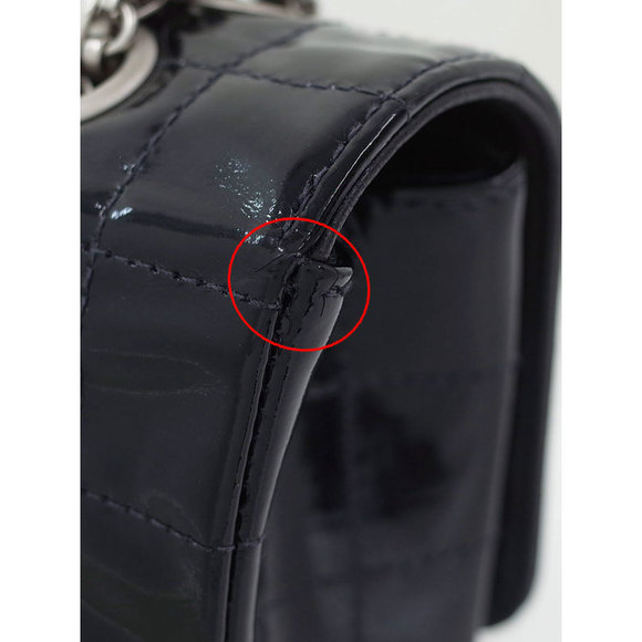 Chanel Chocolate Bar Chain Shoulder Bag Black - Picture 5 of 9